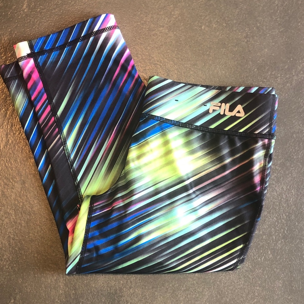 Colorful FILA Running Pants 🏃‍♀️